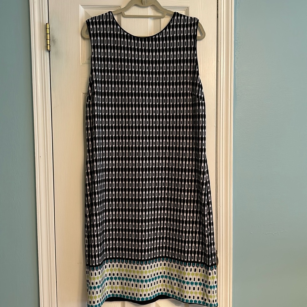 Limited Black Patterned Dress